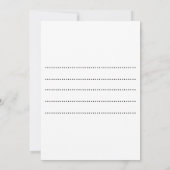 Invitation Conception de qualité supérieure faite en 1976 ave (Dos)