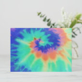 Invitation Conception de regard de colorant (Debout devant)