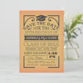 Invitation Conception de réunion de classe. (Debout devant)