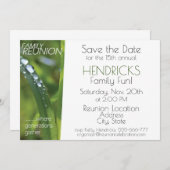 Invitation Conception de réunion de famille (Devant / Derrière)