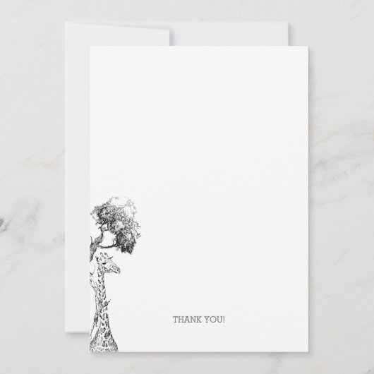 Invitation Conception d'invitation de thème africain pour sau (Dos)