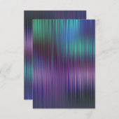 Invitation Conception d'invitation flou couleur futuriste (Devant / Derrière)