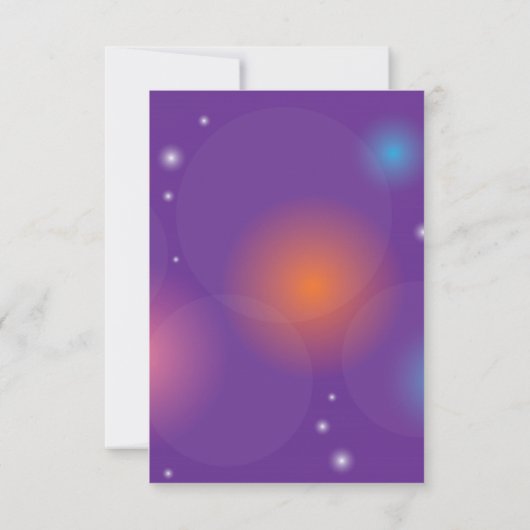 Invitation Conception d'invitation pour les dames (Dos)