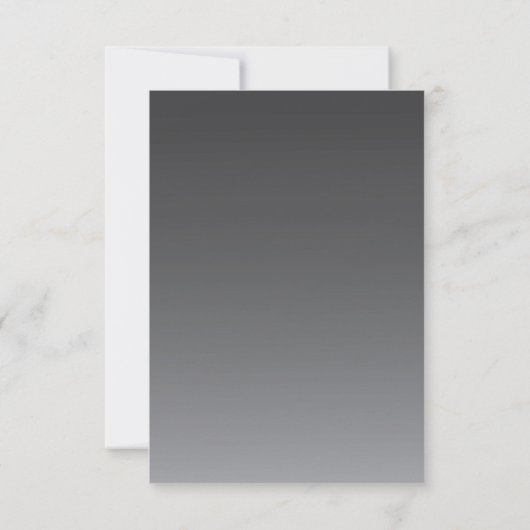 Invitation Conception d'invitation pour soirée cocktail (Dos)