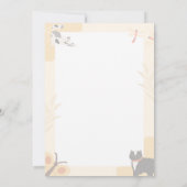 Invitation Conception d'invitation pour une baby shower « C'e (Dos)