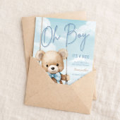 Invitation Conception d'invitation pour une Baby Shower Ourso