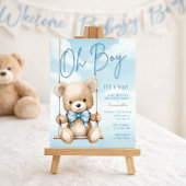 Invitation Conception d'invitation pour une Baby Shower Ourso