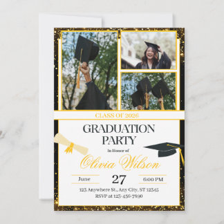 Invitation Conception d'invitation pour une fête de remise de