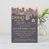 Invitation Conception drôle de partie de pendaison de (Debout devant)