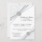 Invitation Conception du 75e anniversaire de diamant (Devant)