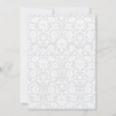 Invitation Conception du 75e anniversaire de diamant (Dos)