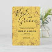 Invitation Conception du plan floral dans le Mariage BG Musta (Debout devant)