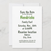 Invitation Conception du regroupement familial (Dos)