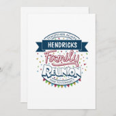 Invitation Conception du regroupement familial (Devant / Derrière)