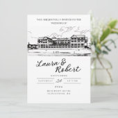 Invitation Conception d'un lieu personnalisé pour l'hôtel Bea (Debout devant)