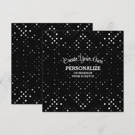 Invitation Conception From Scratch - (Devant / Derrière)