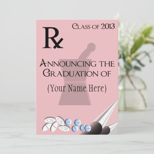 Invitation Conception II de protection de Rx d'invitations (Debout devant)