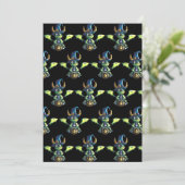 Invitation Conception magique du dragon d'Halloween (Debout devant)