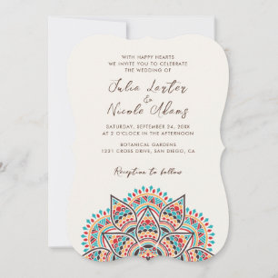 Invitation Conception Mandala classique