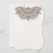 Invitation Conception Mandala classique (Dos)