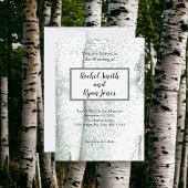 Invitation Conception Mariage Rustique en plein air de boulea