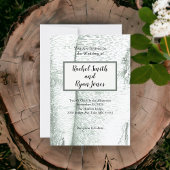 Invitation Conception Mariage Rustique en plein air de boulea