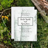 Invitation Conception Mariage Rustique en plein air de boulea