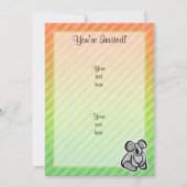 Invitation Conception mignonne de koala (Devant)