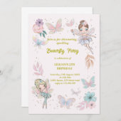 Invitation Conception papillon (Devant / Derrière)