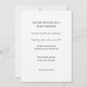 Invitation Conception personnalisée d'arrosage pour bébé ou d (Devant)