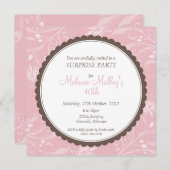 Invitation CONCEPTION PERSONNALISÉE :: pour Kelly (Devant / Derrière)