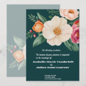 Invitation #ConceptionPapeterie #CartesSurMesure #MariageInsp (Devant / Derrière)