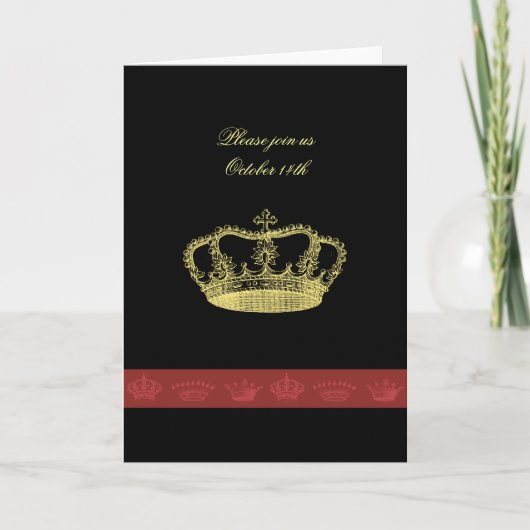 Invitation Conceptions de couronne (Devant)