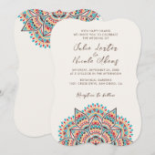 Invitation Conceptions de mandalas classiques (Devant / Derrière)