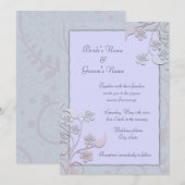 Invitation "conceptions de molly harrison" (Devant / Derrière)