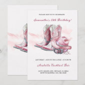 Invitation Conceptions d'invitations pour une fête d'annivers (Devant / Derrière)