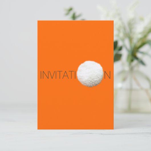 Invitation Conceptuel de l'invitation (Debout devant)