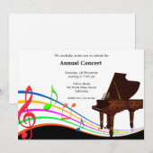 Invitation Concert (Devant / Derrière)