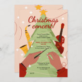 Invitation Concert de Noël (Devant / Derrière)
