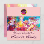 Invitation CONCERT DE PRINTEMPS DU TRIO HARMONY, 16 ans, c'es (Devant / Derrière)