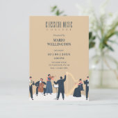 Invitation Concert musical classique (Debout devant)