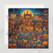 Invitation "Concerto de los Muertos" (Devant / Derrière)