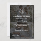 Invitation Concevez votre propre 2 Mariage photo Collage (Devant)