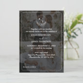 Invitation Concevez votre propre 2 Mariage photo Collage (Debout devant)