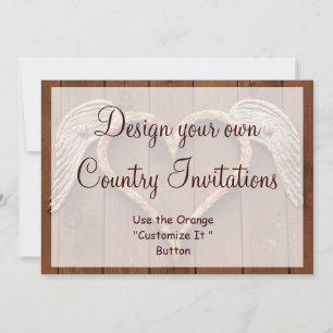 Invitation Concevez votre propre pays Modèle d'invitations