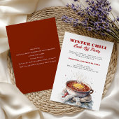 Invitation Concours de Chili de l'Hiver à l'Aquarelle Cosy