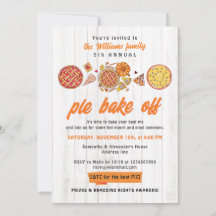 Concours de Cuisine Rustique Friendsgiving Tarte à