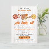 Invitation Concours de Cuisine Rustique pour la fête de Thank (Debout devant)