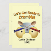 Invitation Concours de cuisson des biscuits (Devant / Derrière)