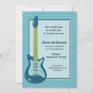 Invitation Concours de guitare
